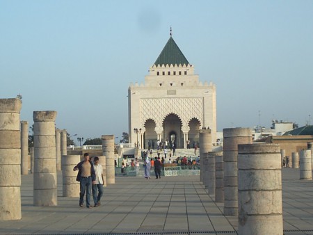 Rabat - Le mausolée Mohamed V